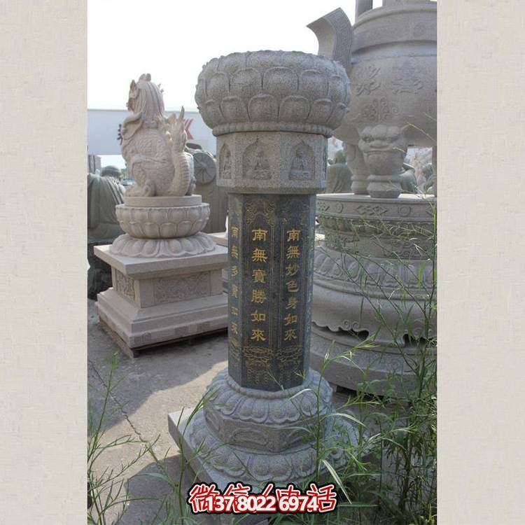 精美大理石浮雕石柱，點(diǎn)綴你的寺廟
