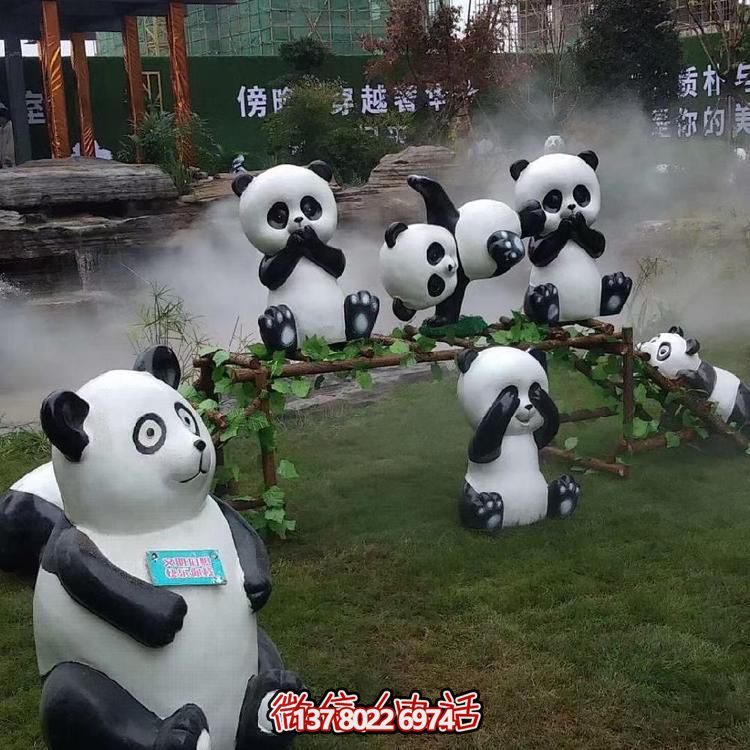 玻璃鋼動(dòng)物樂(lè )園卡通雕塑