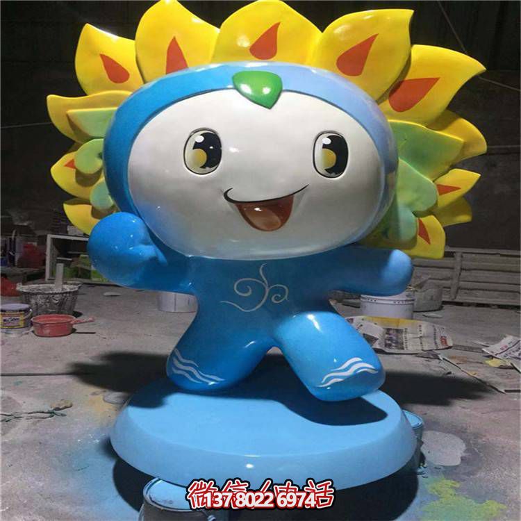 玻璃鋼卡通人物雕塑，點(diǎn)亮游樂(lè )場(chǎng)的歡樂(lè )