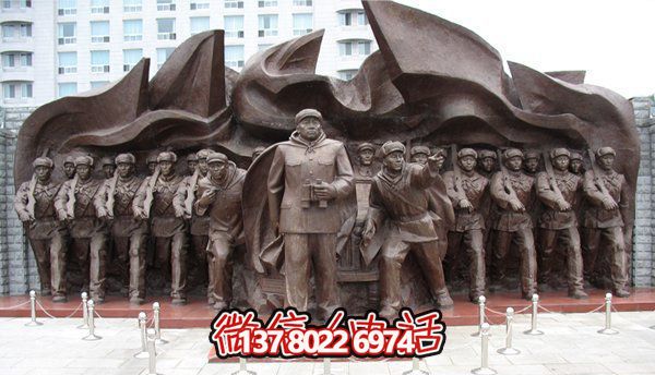 抗戰時(shí)期銅雕雕塑，緬懷那段英雄時(shí)光