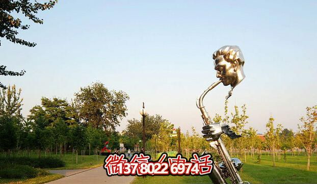 不銹鋼雕塑，景觀(guān)嗩吶奏吹