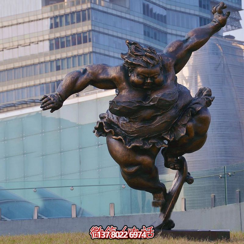 玻璃鋼雕塑滑板車(chē)，為城市公園和廣場(chǎng)帶來(lái)活力