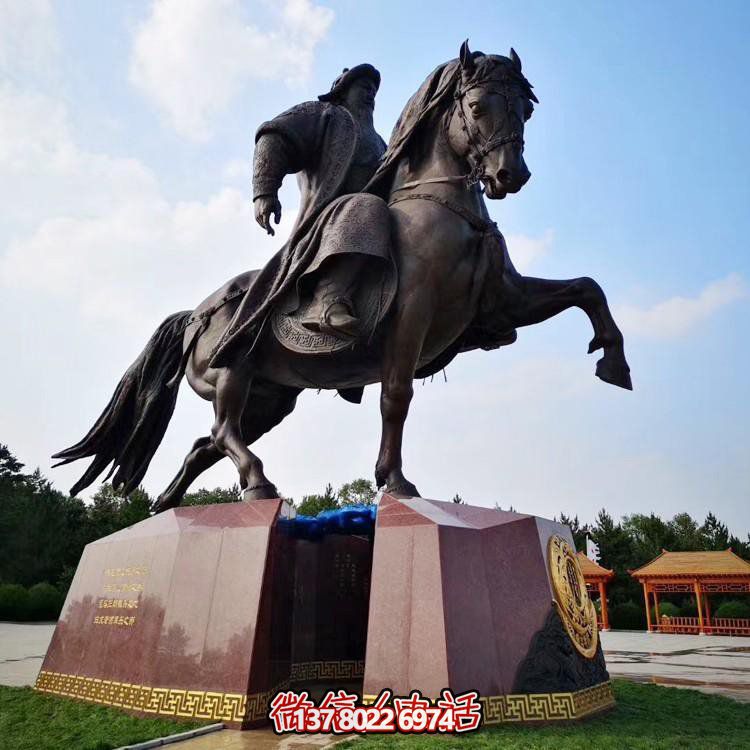 成吉思汗銅雕大型景觀(guān)景區