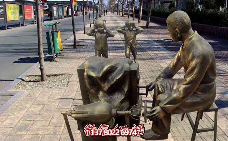 新穎的玻璃鋼雕塑，帶你感受傳統民俗文化