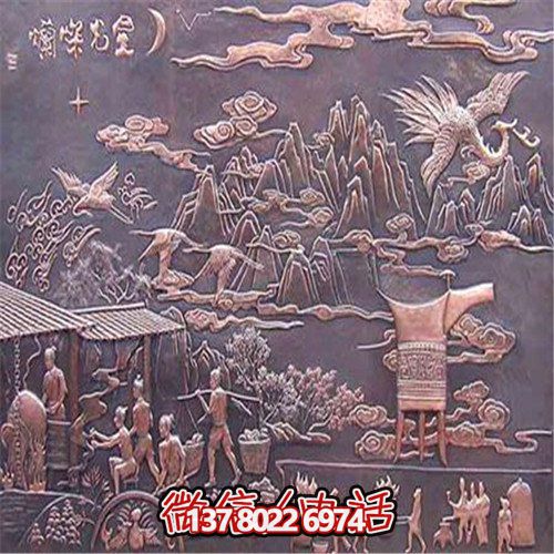 室內大型浮雕壁畫(huà)雕塑