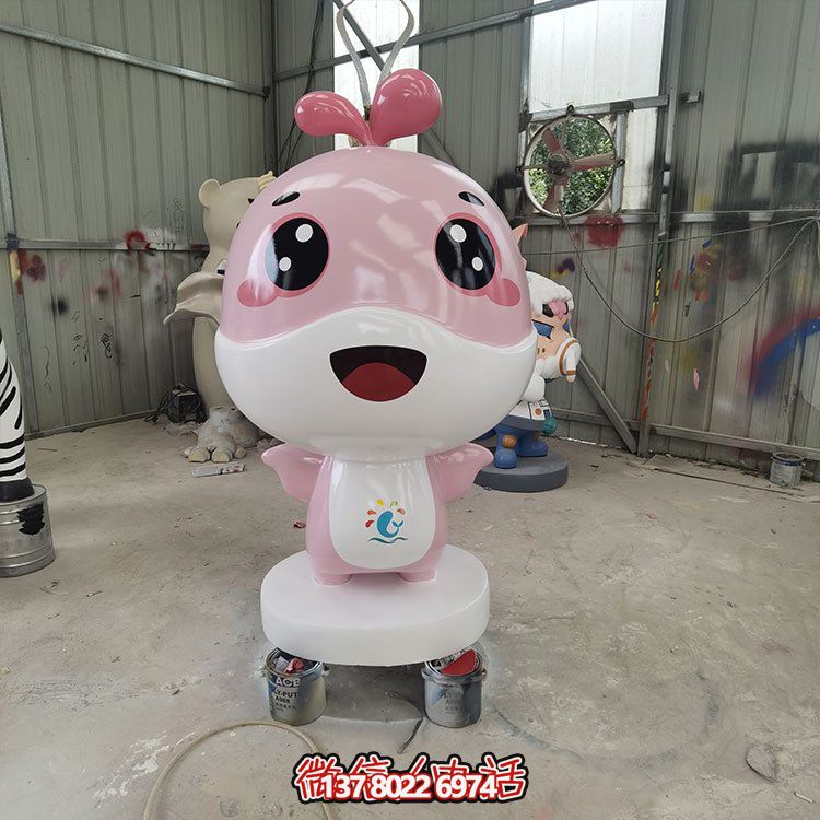海洋公園彩繪動(dòng)物雕塑——玻璃鋼創(chuàng  )意卡通