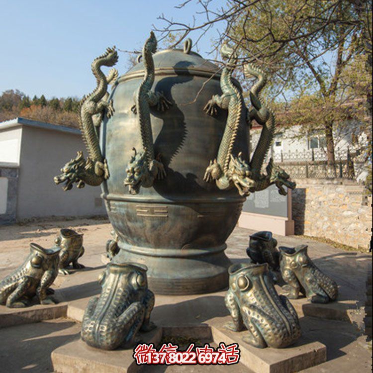大型純銅景觀(guān)雕塑擺件定做