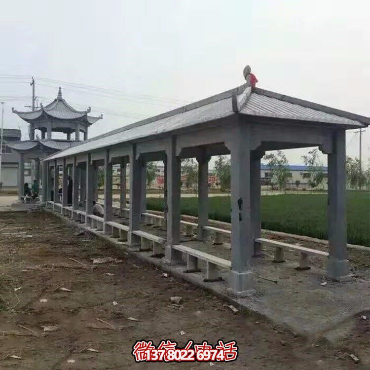 精美大理石石雕園林長(cháng)廊