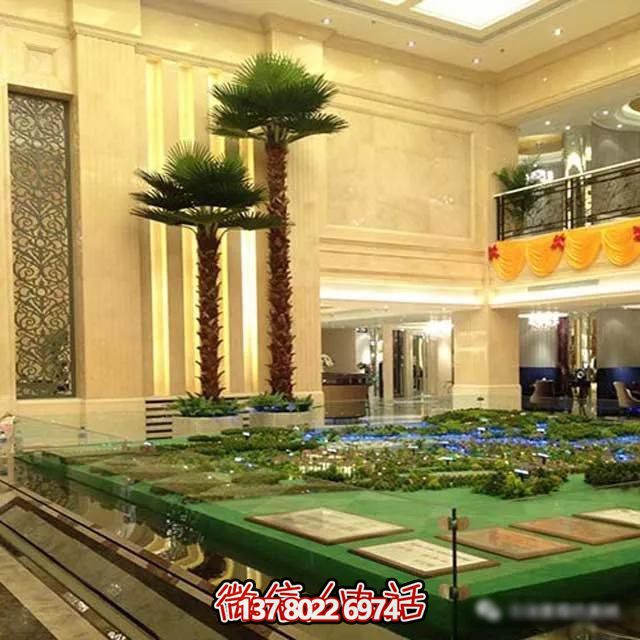 室內綠植仿真椰子樹(shù)擺件