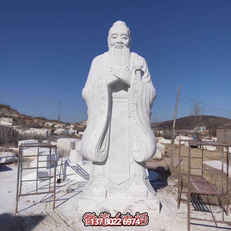漢白玉雕塑——傳承歷史文化，喚起名人記憶