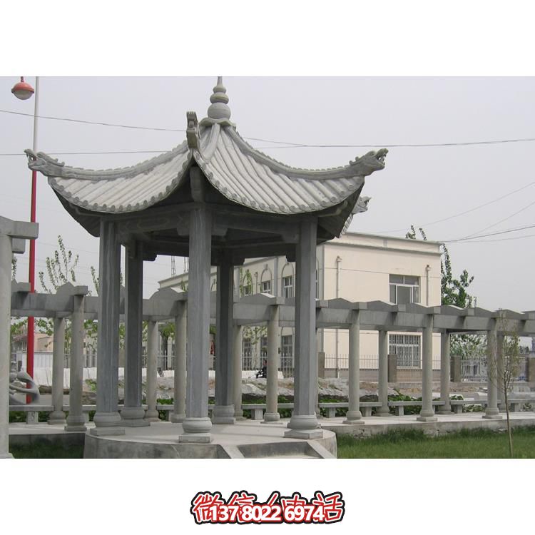 休閑涼亭，美輪美奐，環(huán)境宜人