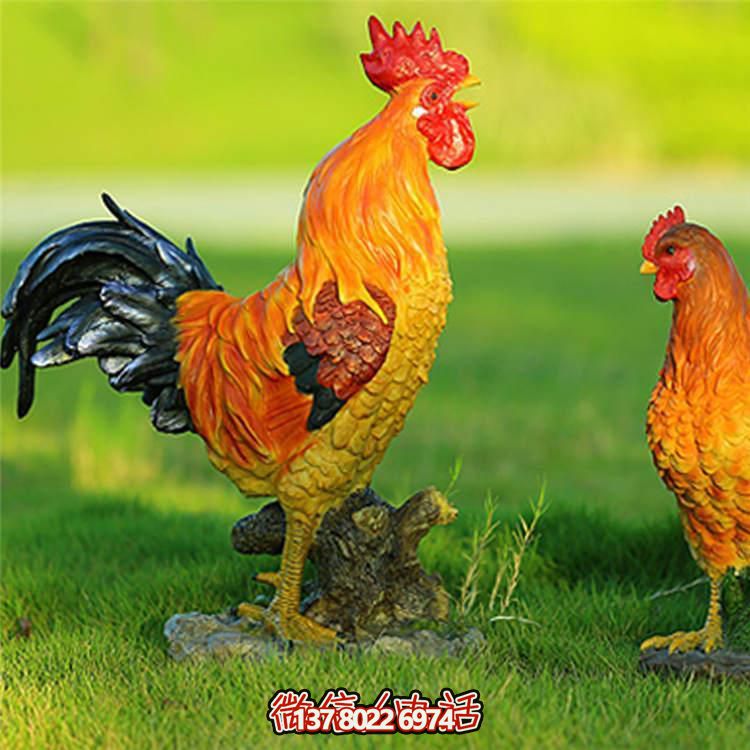玻璃鋼仿真雕塑擺件，為戶(hù)外園林草坪增添點(diǎn)綴