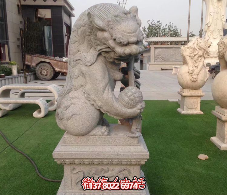 公園里創(chuàng )意獨角獸石雕塑 公園里創(chuàng )意獨角獸石雕塑