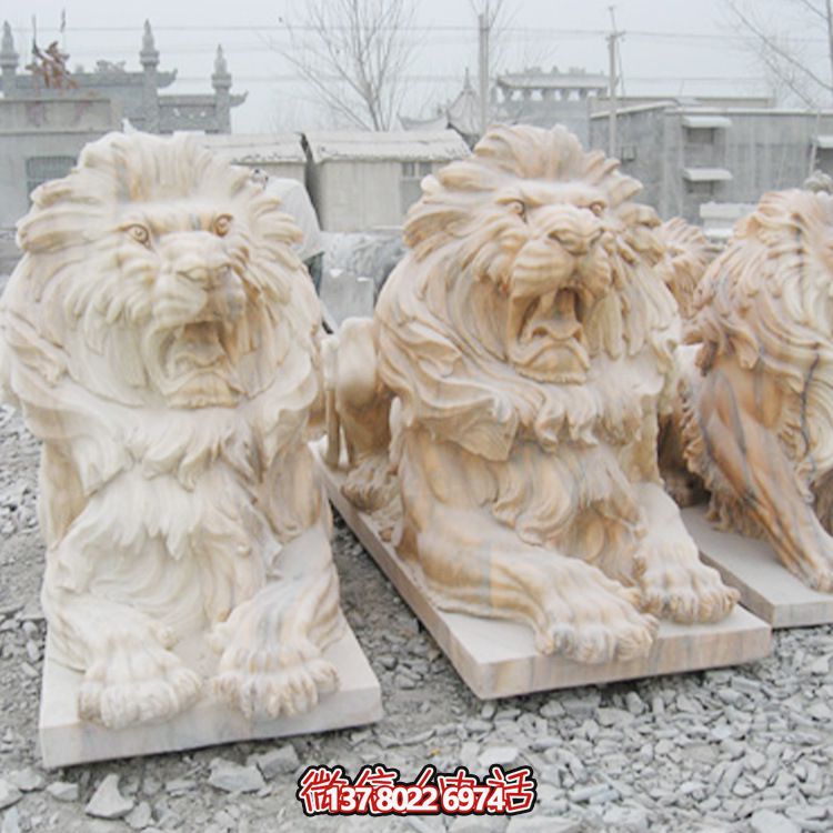 仿真獅子雕塑，為公園、動(dòng)物園帶來(lái)活力