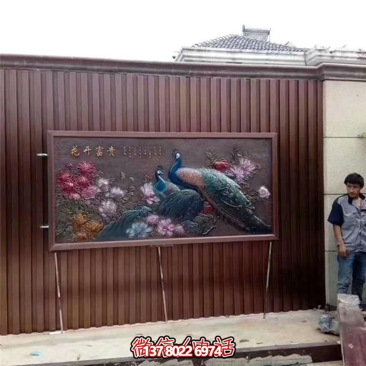 中式風(fēng)格裝飾壁畫(huà)，讓您的家園更加富貴
