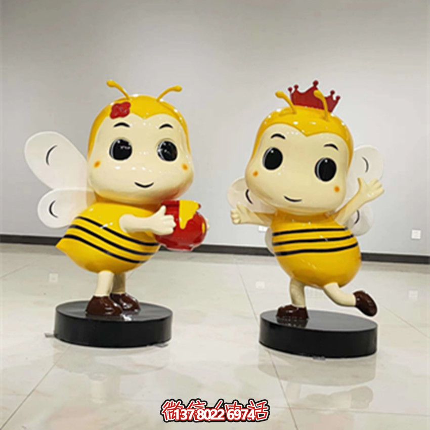玻璃鋼蜜蜂創(chuàng )意彩繪景區雕塑 玻璃鋼蜜蜂創(chuàng )意彩繪景區雕塑