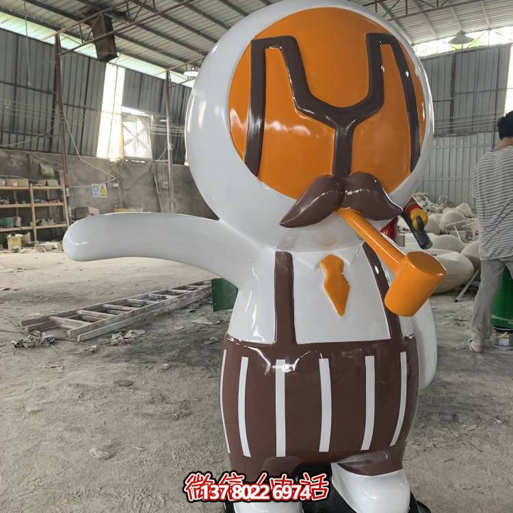 玻璃鋼園林抽象人物景觀(guān)卡通