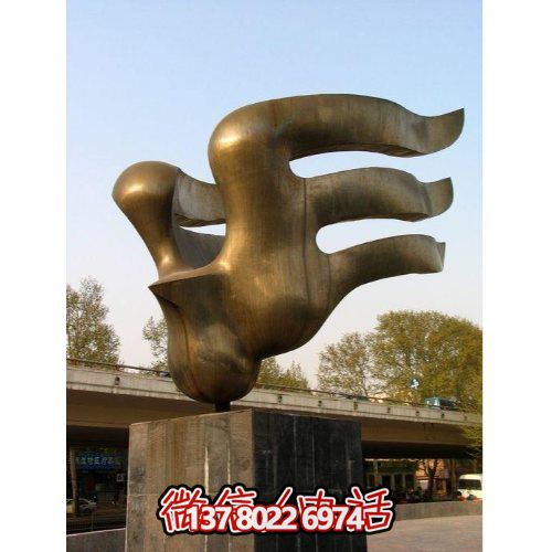大型不銹鋼景觀(guān)雕塑，創(chuàng  )意點(diǎn)亮戶(hù)外廣場(chǎng)、園林和景區