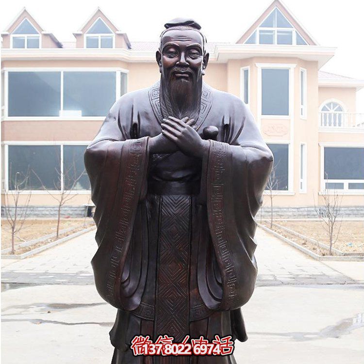 古代雕塑景觀(guān)——讓校園廣場(chǎng)榮耀名人