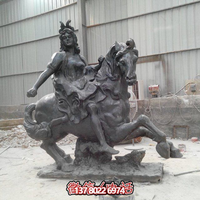 西方風(fēng)格玻璃鋼雕塑，打造精美景觀(guān)