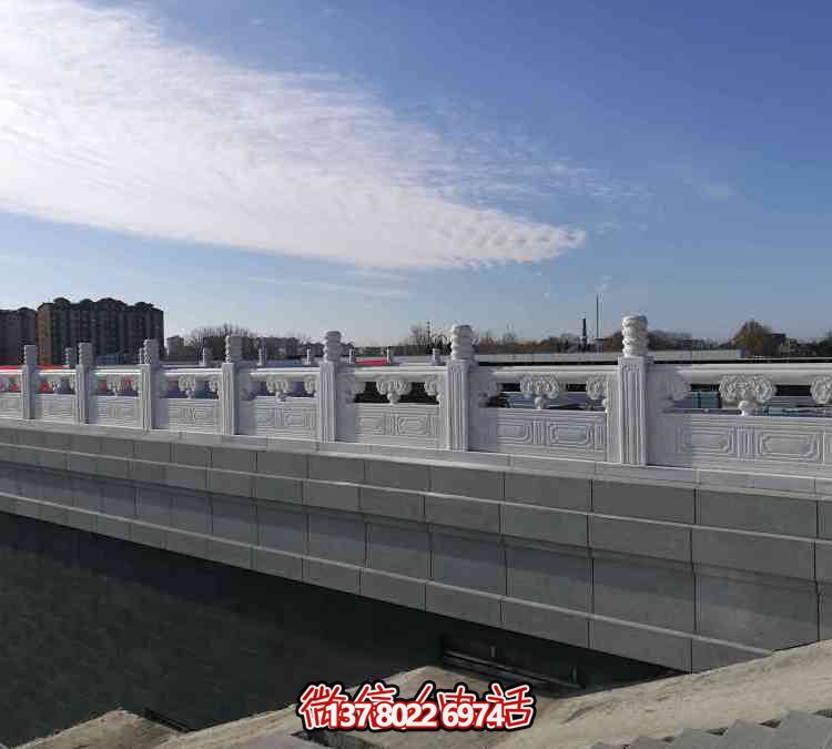 精美石雕橋欄桿，藝術(shù)美學(xué)完美結合