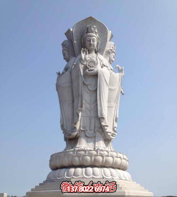 大型戶(hù)外石雕觀(guān)音立式佛像