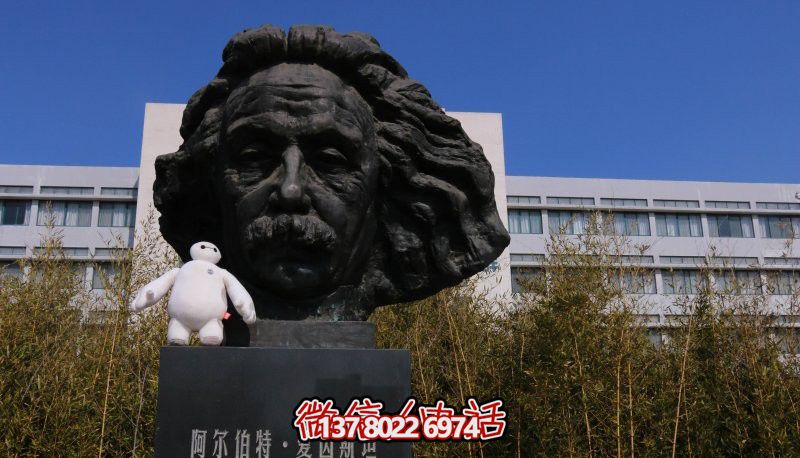 傳承名人風(fēng)采，愛(ài)因斯坦頭像銅雕