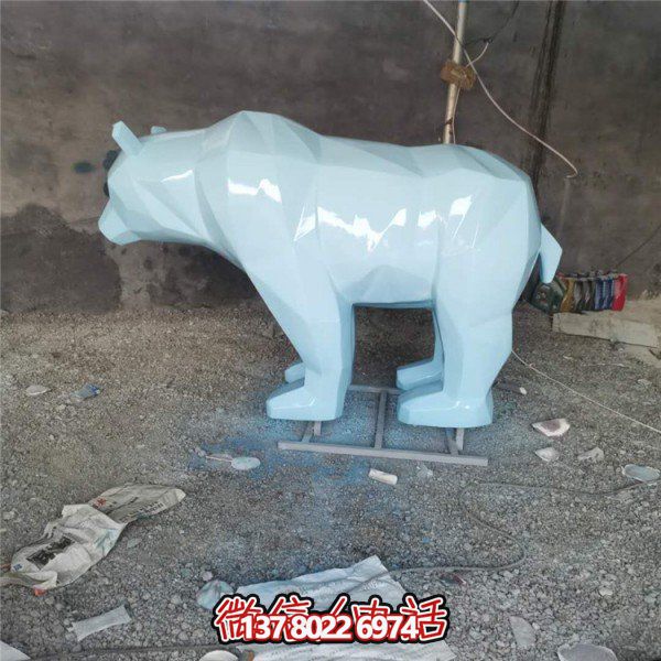 玻璃鋼幾何雕塑，裝飾動(dòng)物園園林和戶(hù)外空間