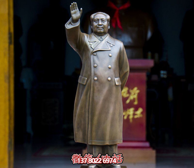廣場(chǎng)揮手的主席廣場(chǎng)銅雕景觀(guān)毛澤東雕塑 廣場(chǎng)揮手的主席廣場(chǎng)銅雕景觀(guān)毛澤東雕塑