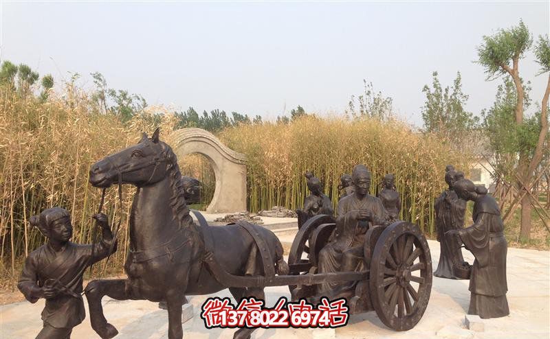 酒店文化廣場(chǎng)仿古馬車(chē)青銅馬車(chē)雕塑 酒店文化廣場(chǎng)仿古馬車(chē)青銅馬車(chē)雕塑