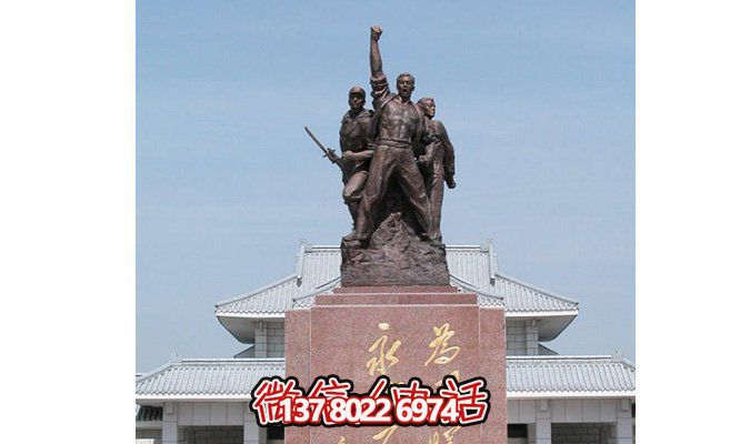 廣場(chǎng)抗戰時(shí)期人物紀念銅雕抗戰雕塑 廣場(chǎng)抗戰時(shí)期人物紀念銅雕抗戰雕塑