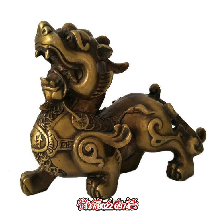 室內創(chuàng )意不銹鋼仿古做舊神獸麒麟雕塑 室內創(chuàng )意不銹鋼仿古做舊神獸麒麟雕塑