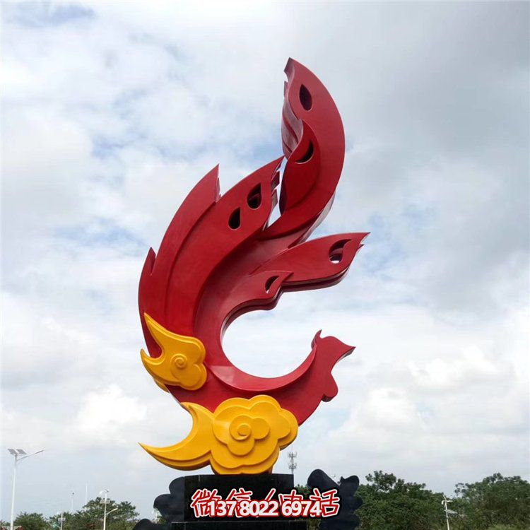 戶(hù)外廣場(chǎng)大型不銹鋼抽象園林景觀(guān)擺件