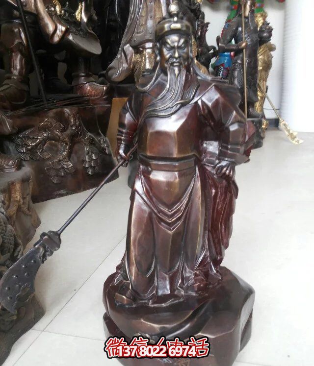 家居公司鎮宅銅雕關(guān)公雕塑
