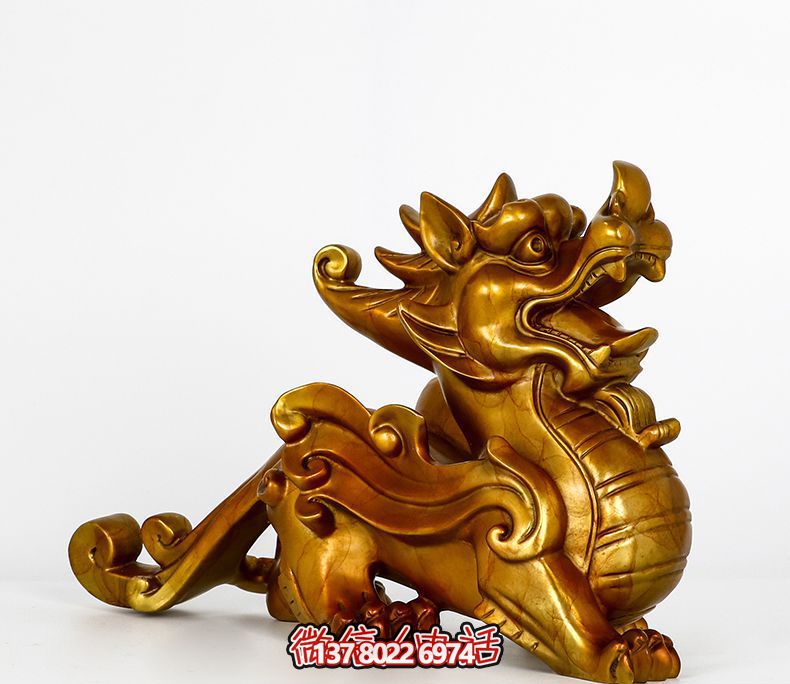室內創(chuàng )意不銹鋼噴金烤漆招財貔貅雕塑 室內創(chuàng )意不銹鋼噴金烤漆招財貔貅雕塑