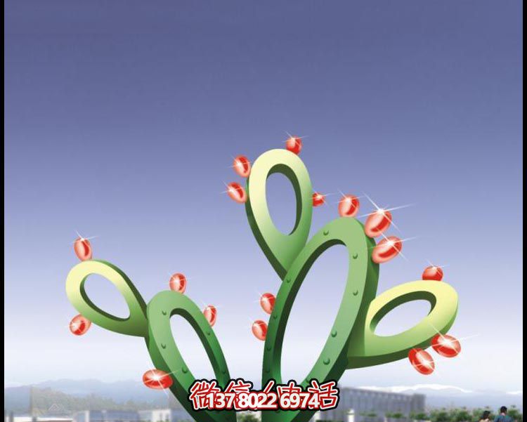 景區廣場(chǎng)景觀(guān)不銹鋼仙人掌雕塑 景區廣場(chǎng)景觀(guān)不銹鋼仙人掌雕塑