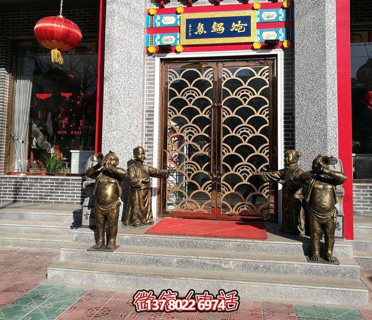 吹嗩吶酒店婚慶門(mén)口景觀(guān)銅雕擺件吹奏雕塑 吹嗩吶酒店婚慶門(mén)口景觀(guān)銅雕擺件吹奏雕塑