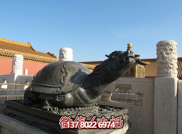 景區擺放的黑色的玻璃鋼創(chuàng )意龍龜雕塑 景區擺放的黑色的玻璃鋼創(chuàng )意龍龜雕塑